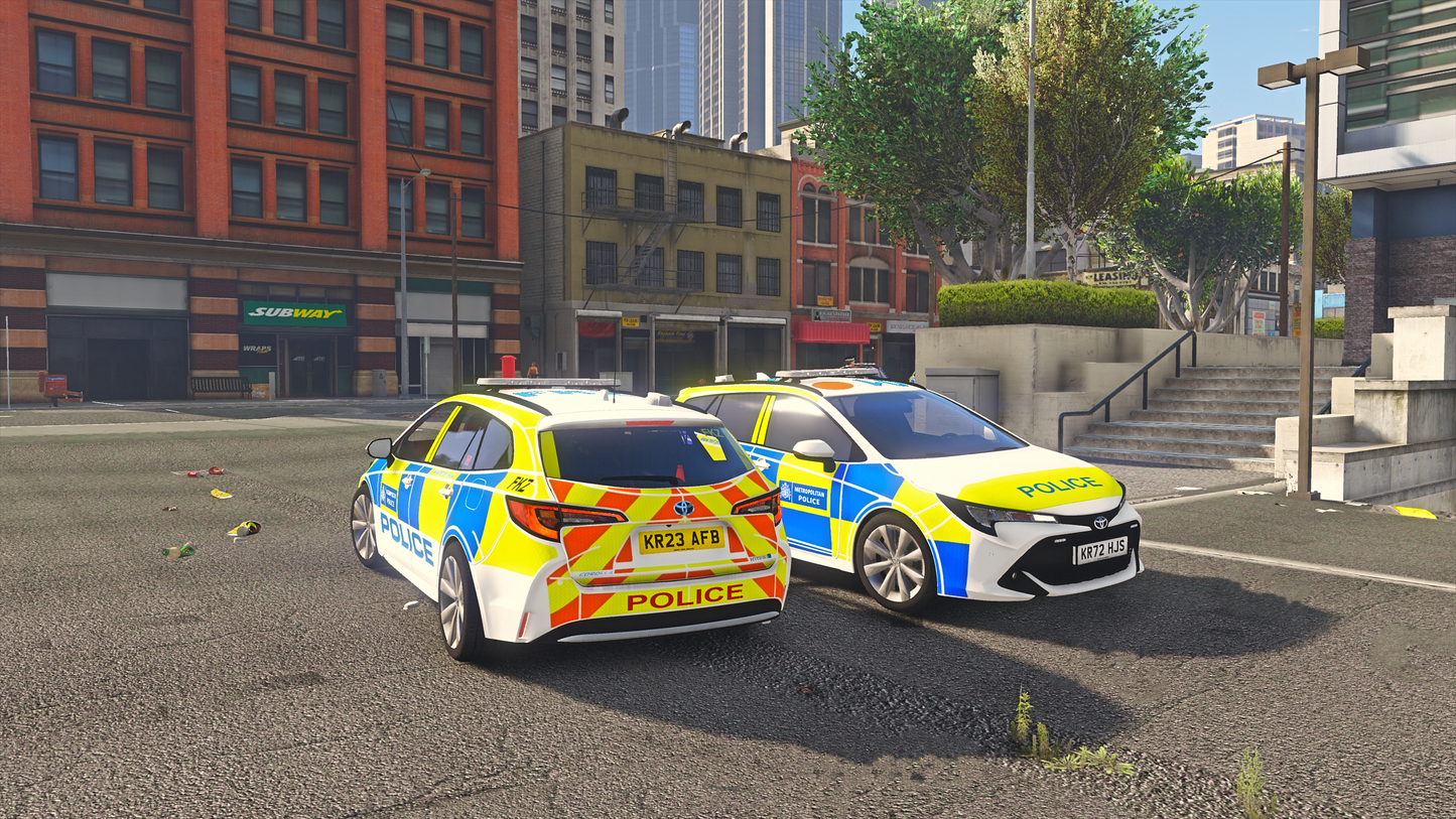 2023 Toyota Corolla Hybrid Metropolitan Police