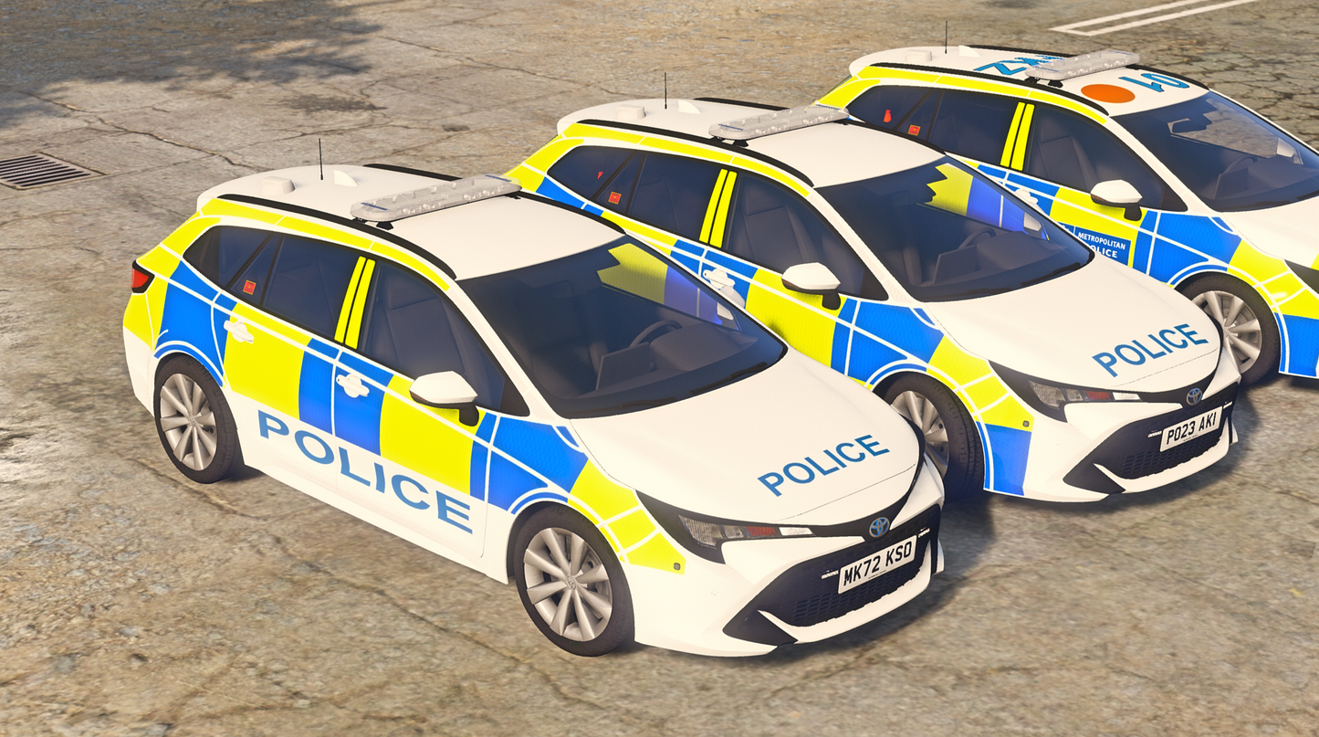 2023 Toyota Corolla Hybrid UK Police Pack