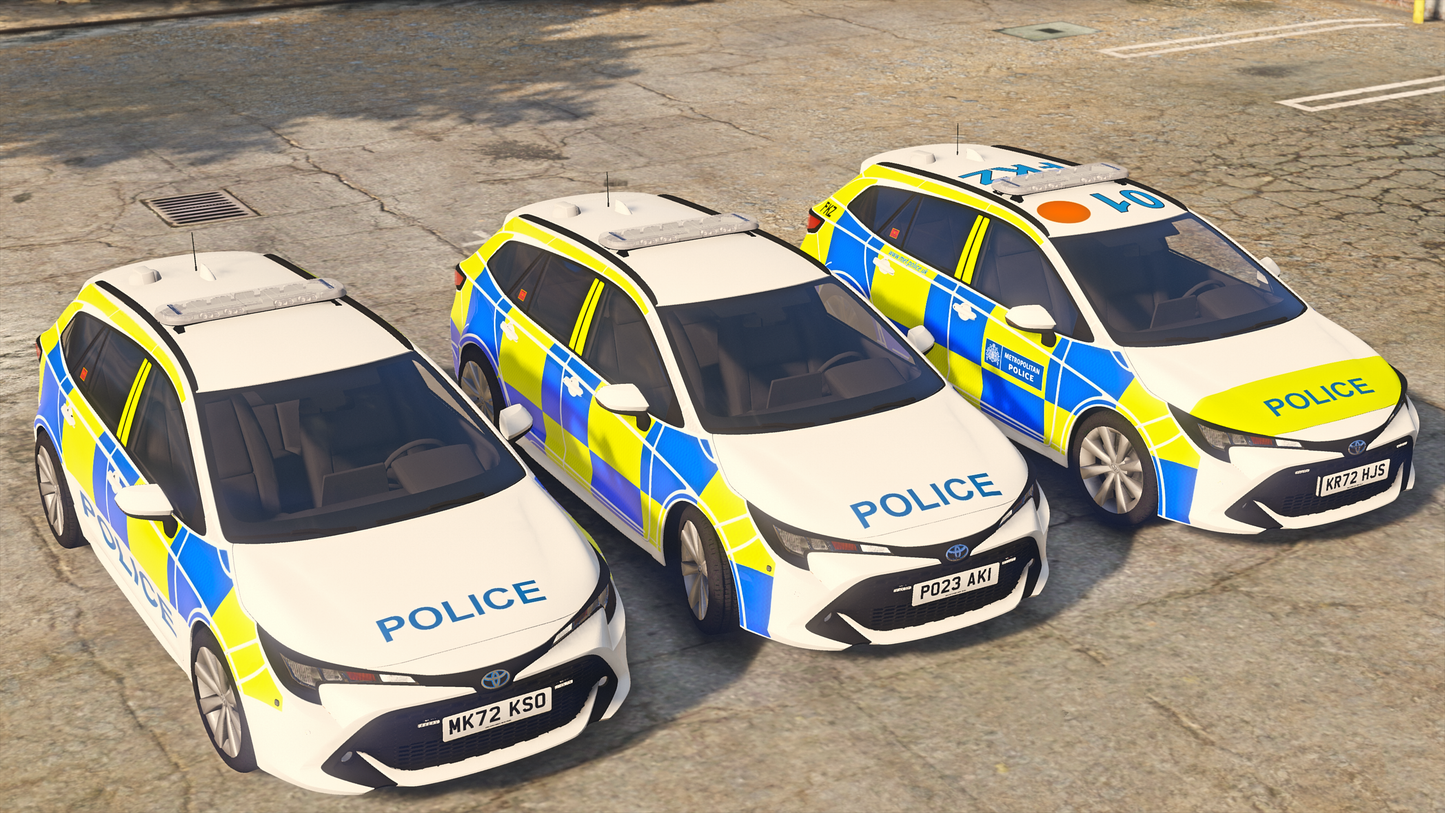 2023 Toyota Corolla Hybrid UK Police Pack