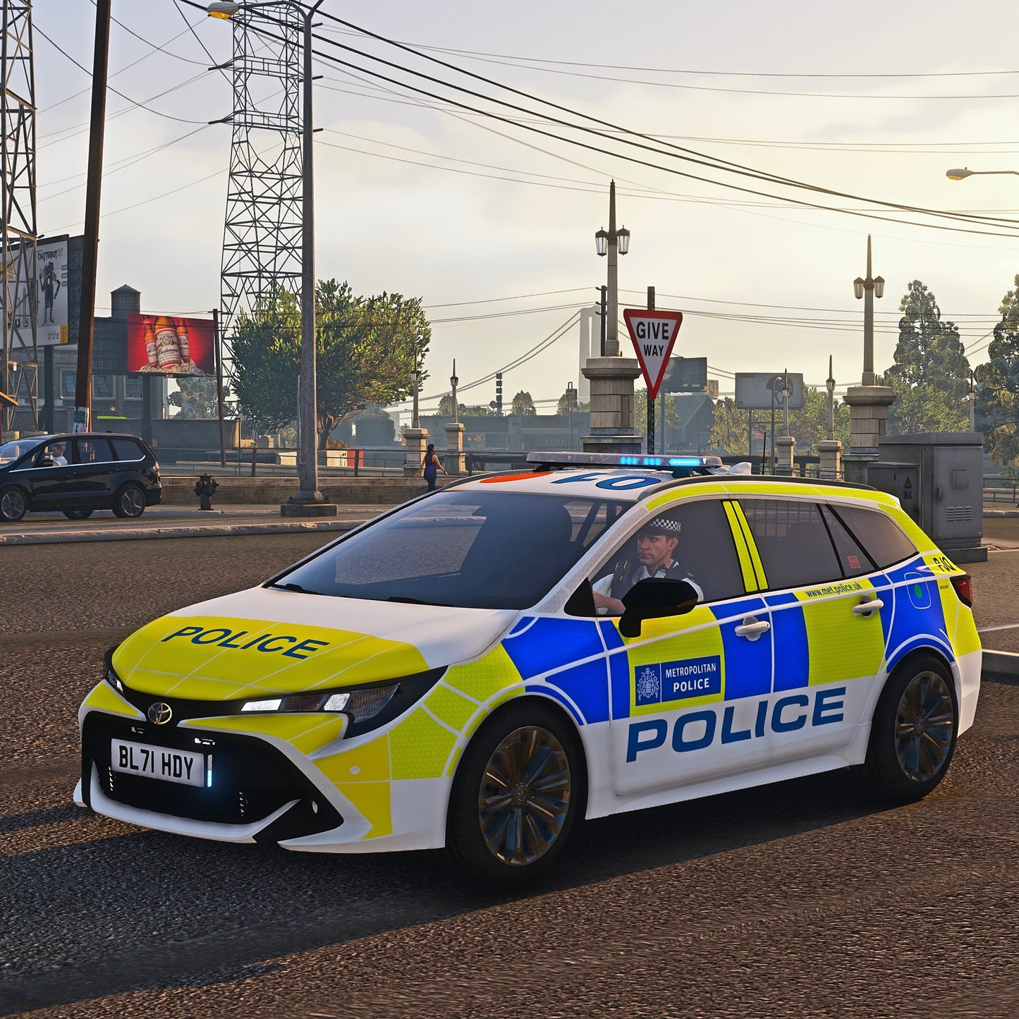 2023 Toyota Corolla Hybrid Metropolitan Police