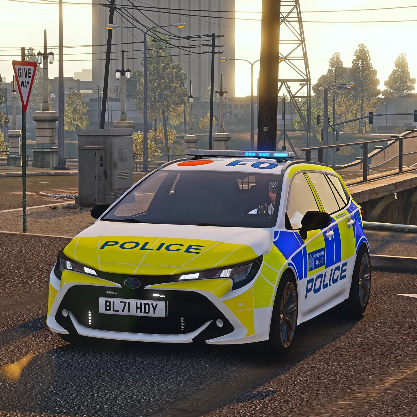 2023 Toyota Corolla Hybrid Metropolitan Police