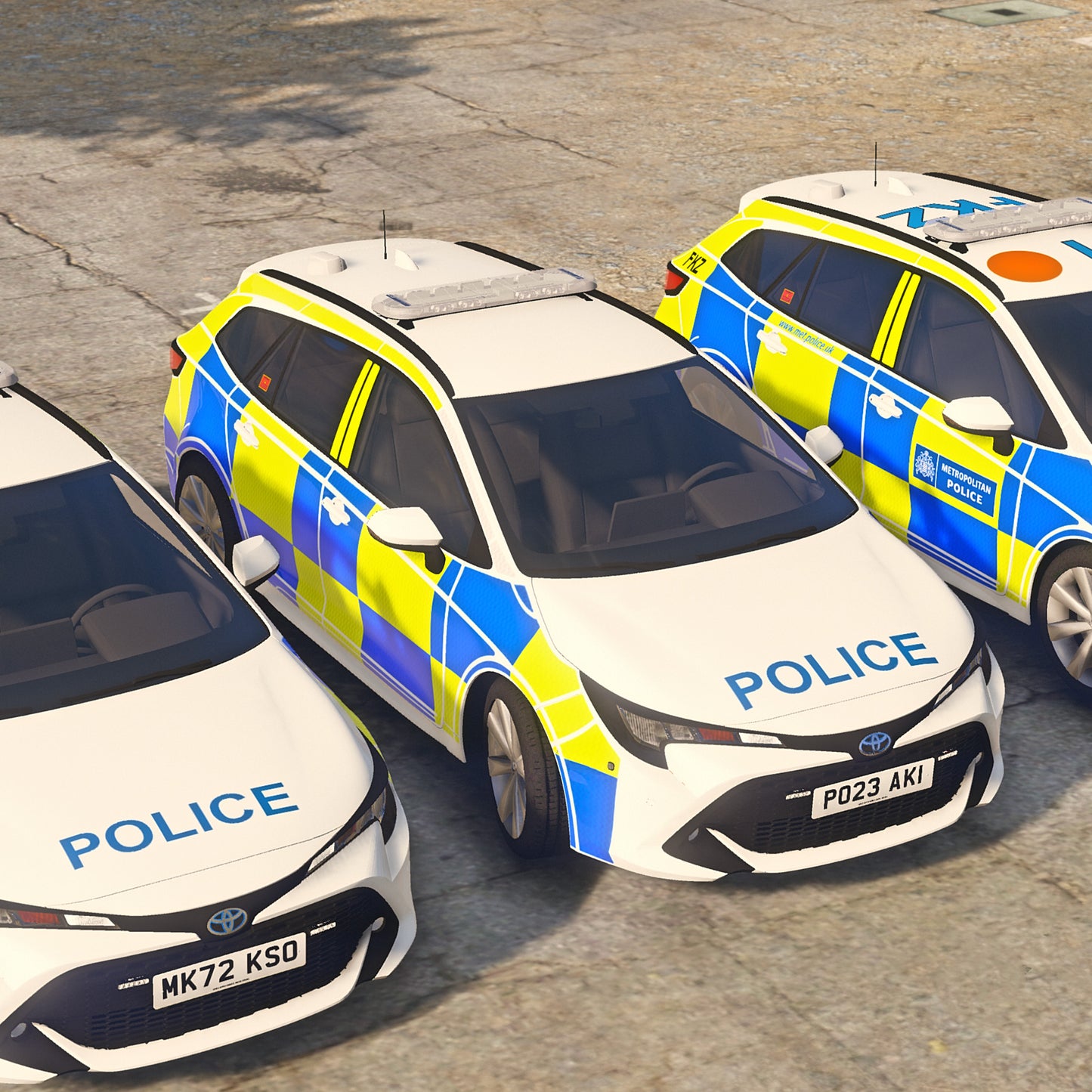 2023 Toyota Corolla Hybrid UK Police Pack