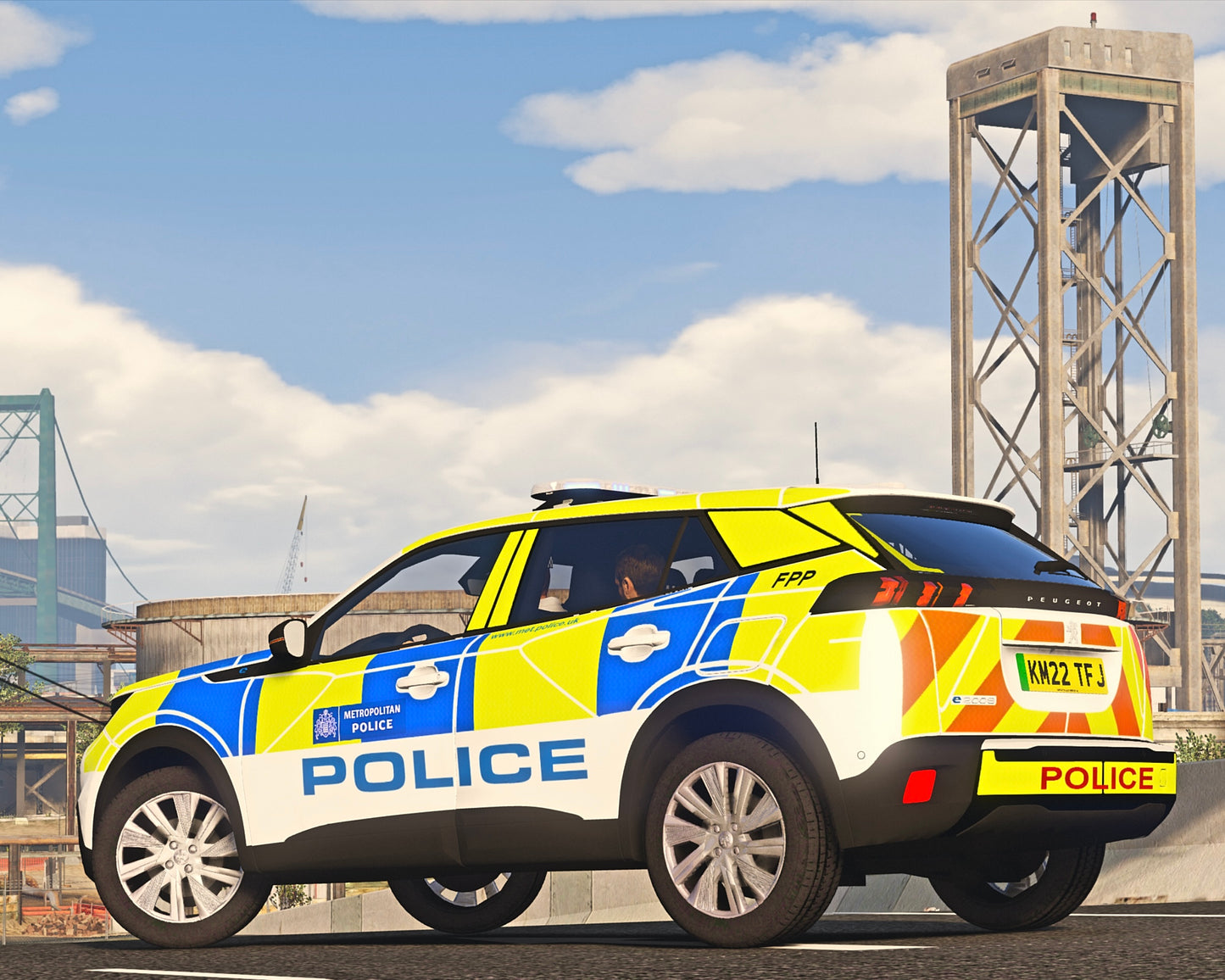 2022 Peugeot e-2008 Active Metropolitan Police