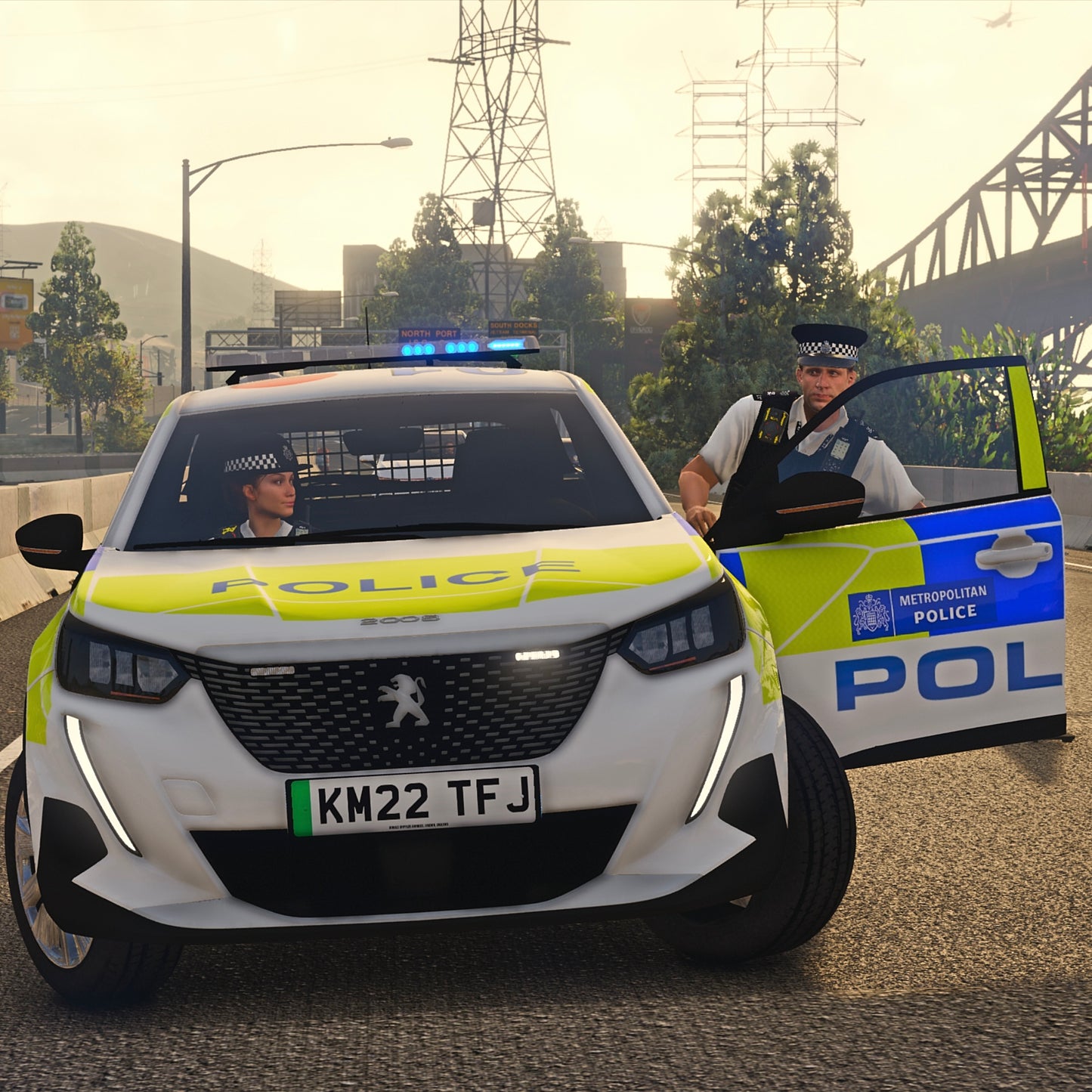 2022 Peugeot e-2008 Active Metropolitan Police