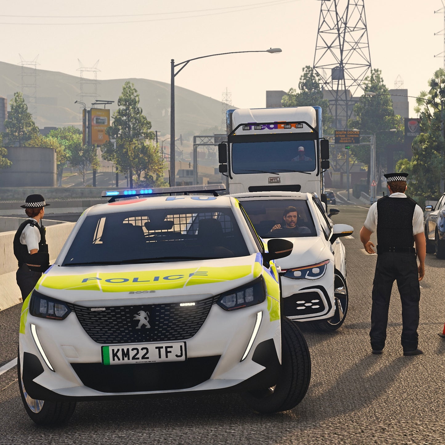 2022 Peugeot e-2008 Active Metropolitan Police