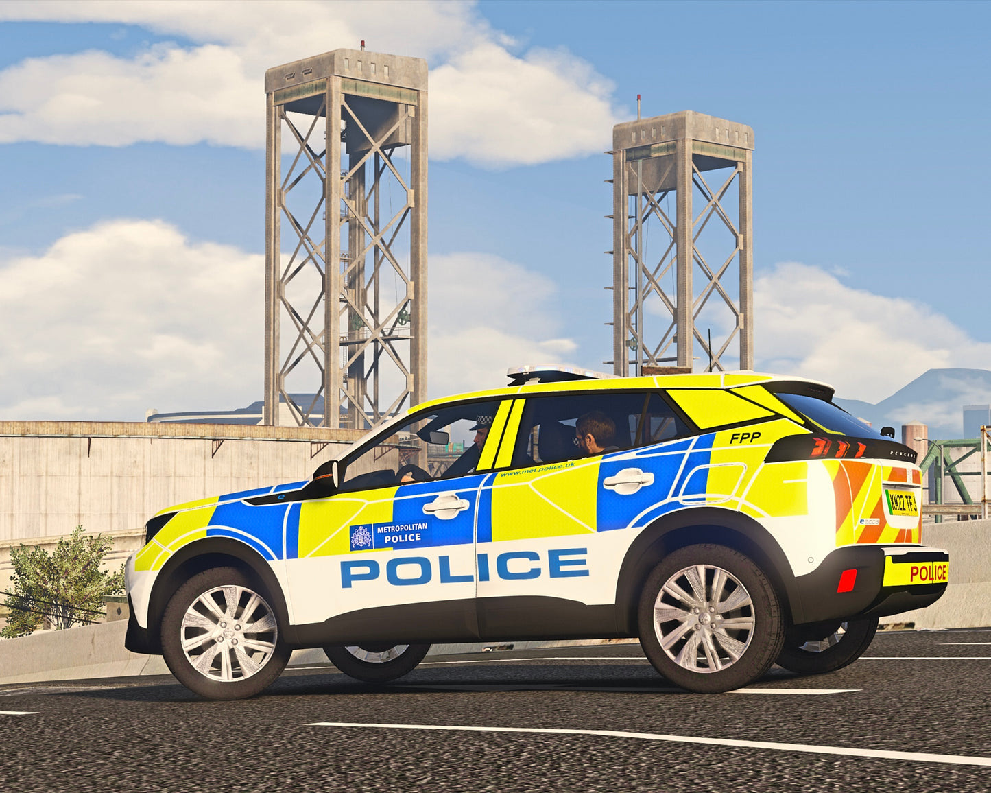 2022 Peugeot e-2008 Active Metropolitan Police