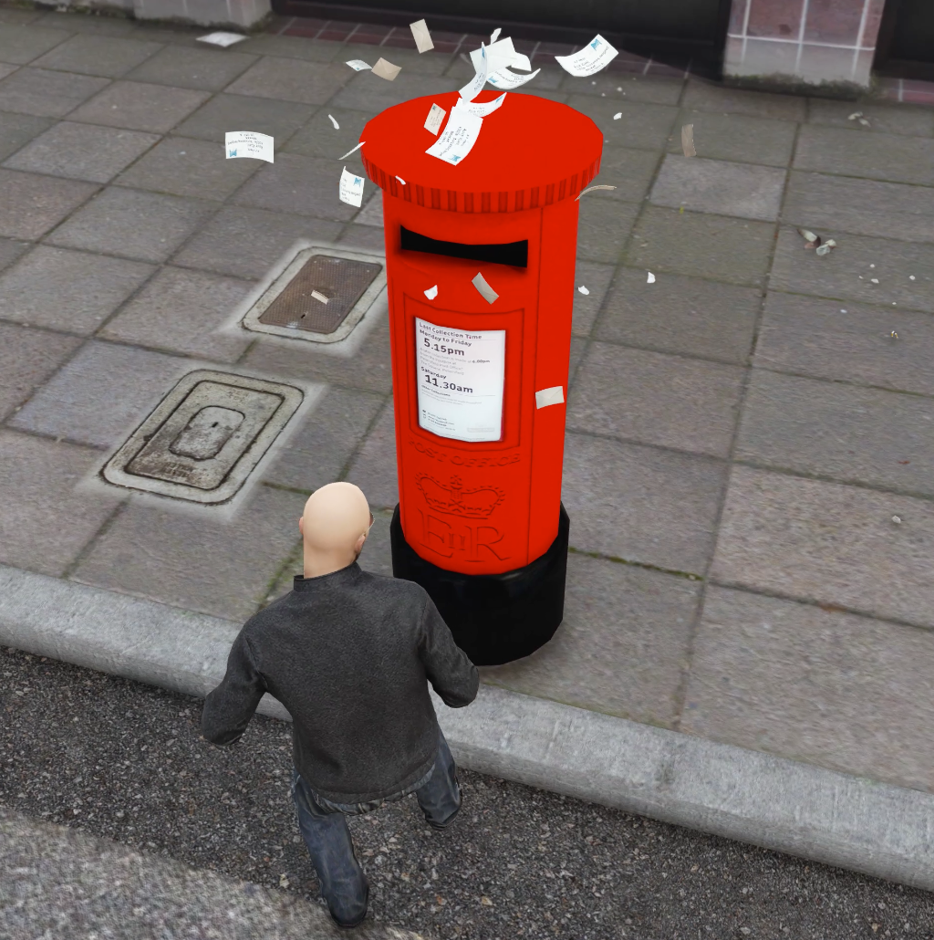 British Postbox and Belisha Beacon Pack for GTA 5